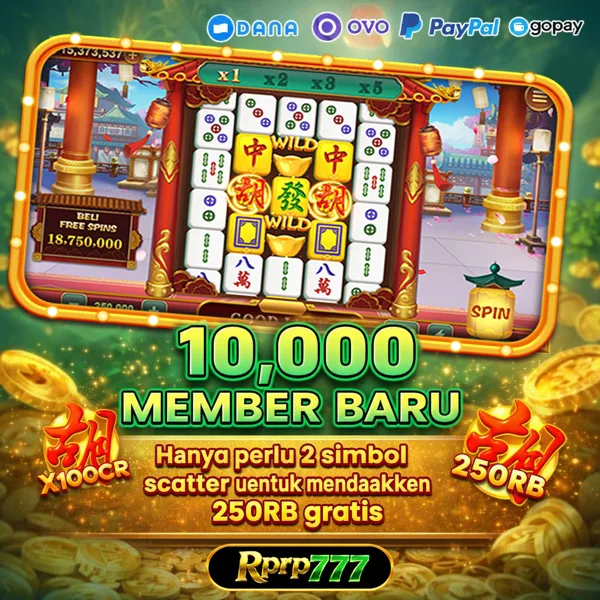 RPRP777 Bonus Member Baru 100%